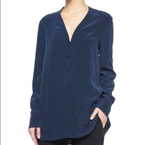 NWT! Vince 100% Silk Tunic Blouse, xs